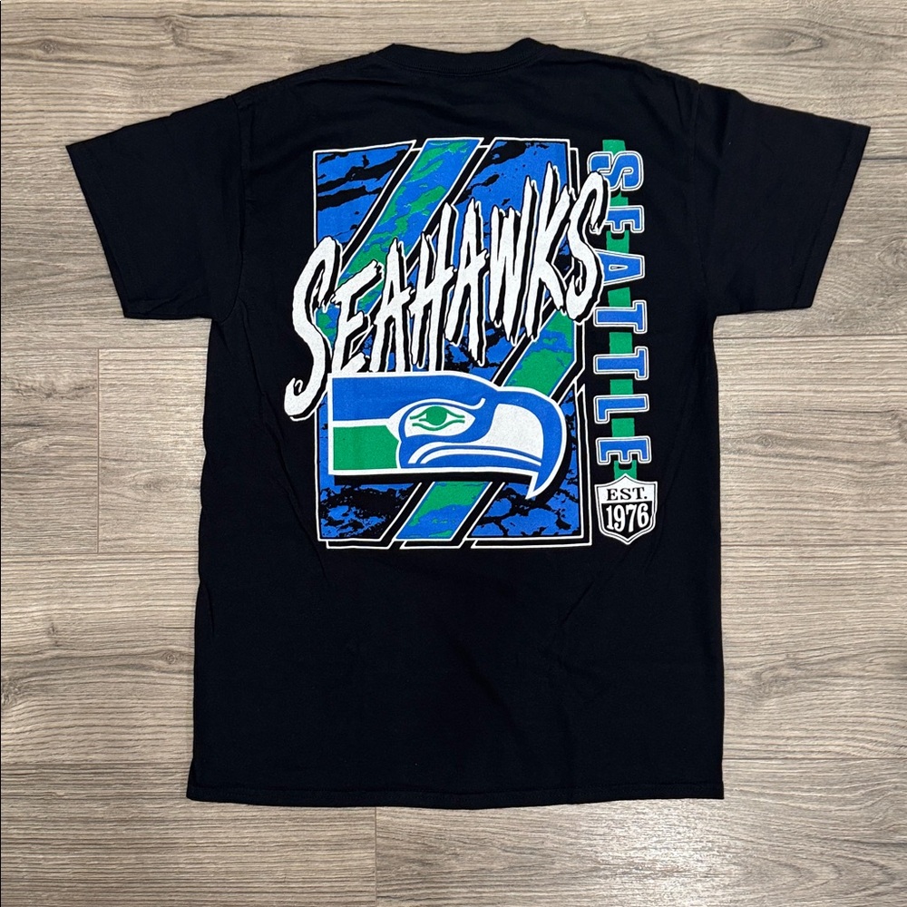 Junk Food Clothing Seattle Seahawks Tee Men’s Size Small